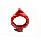 Red Anti  Rust Forged Concrete Pump Pipe Clamp Concrete Pump Spares