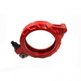 Red Anti  Rust Forged Concrete Pump Pipe Clamp Concrete Pump Spares