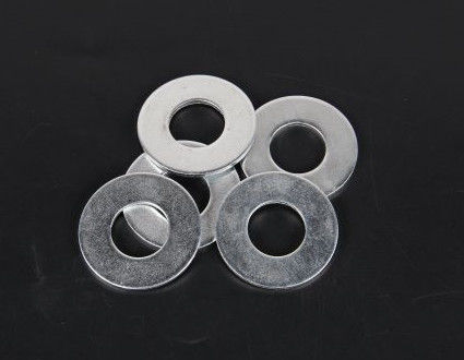 3 Inch Flat Washer / Stainless Steel Fender Washers Zinc Plated Clean Surface